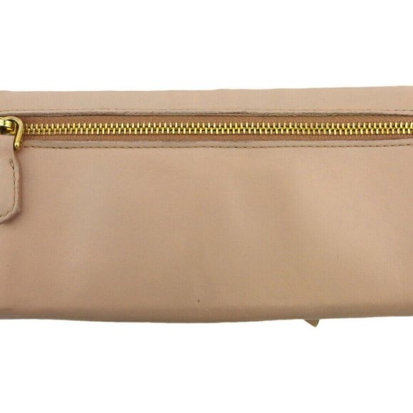 PRADA wallet ribbon pink leather Authentic - Picture 2 of 8